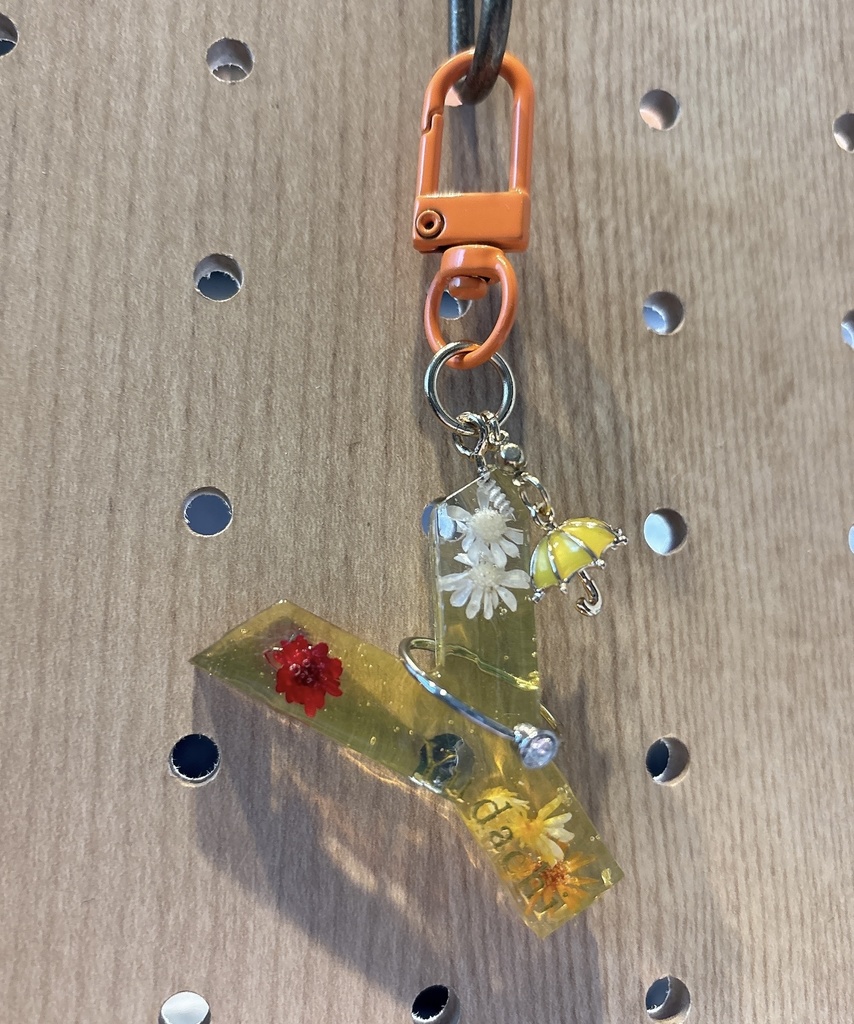 (白露型)艦娘お名前レジンキーホルダー・オプション指輪