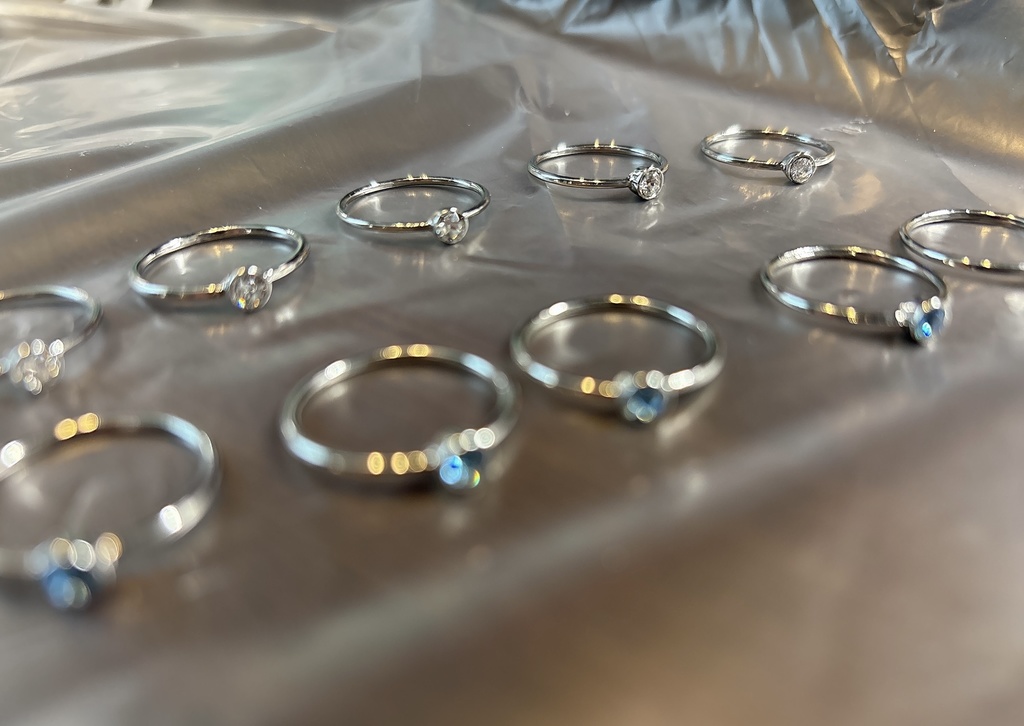 (金剛型)艦娘お名前レジンキーホルダー・オプション指輪