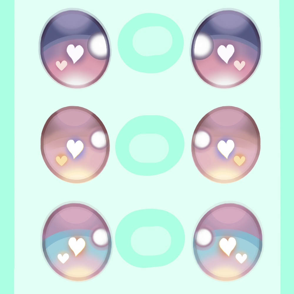>>Vroid<< Lolita Eye Set ( ・ω・)ノ