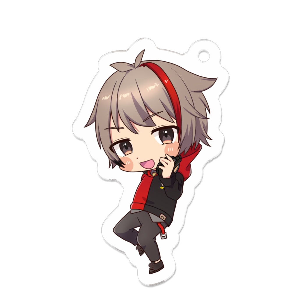 兎梟ヒバリSDキャラアクリルキーホルダー