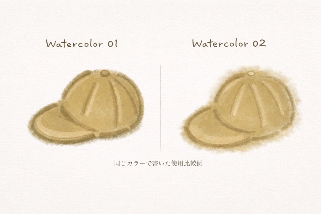 mellowart Watercolor Brush Set 01&02