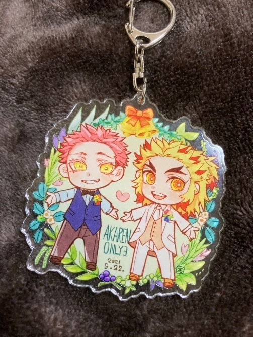 hoo3開催おめでとう!あかれんアクキー(9/25hoo4にて再販)