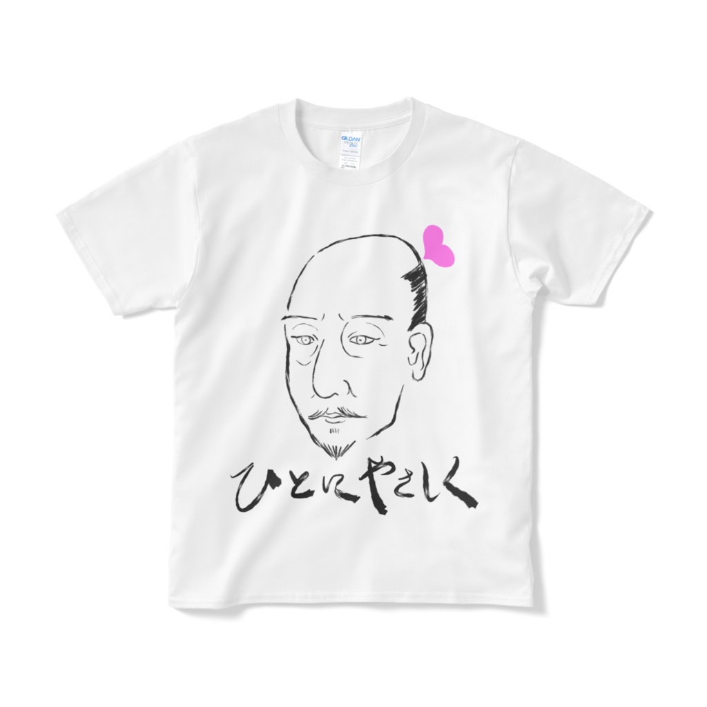 織田信長tシャツ ホワイト ニッチ Booth