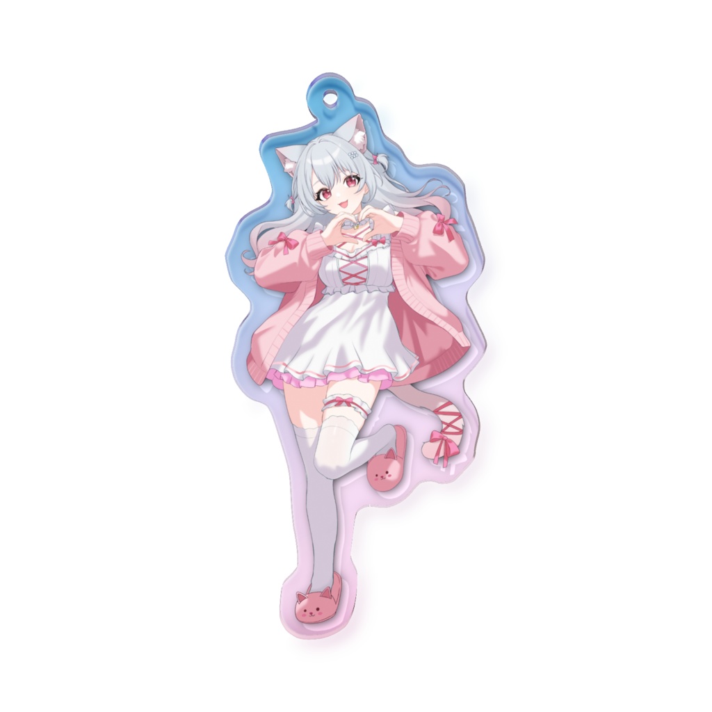 愛乃あゆ活動1周年記念グッズ2026 オーロラアクリルキーホルダー(あゆちゃんねる)