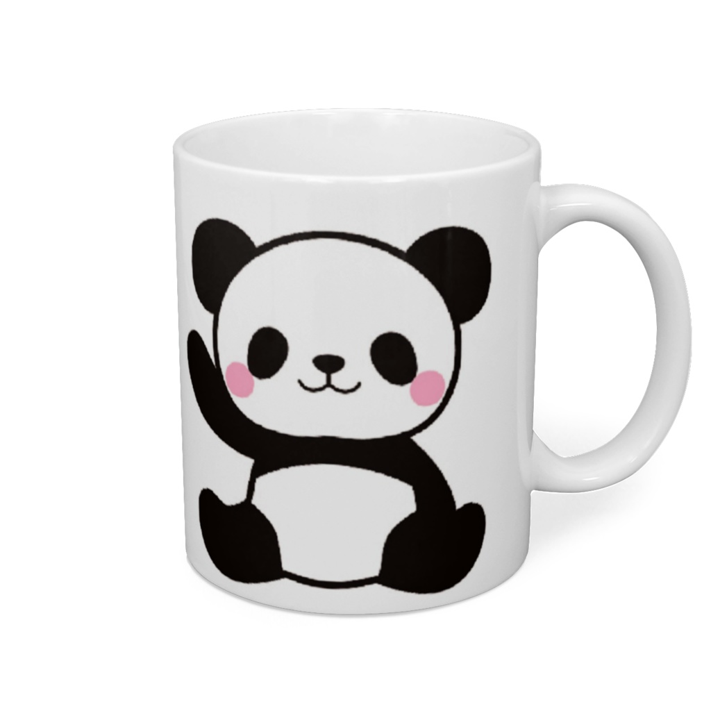 パンダとコアラのマグカップ