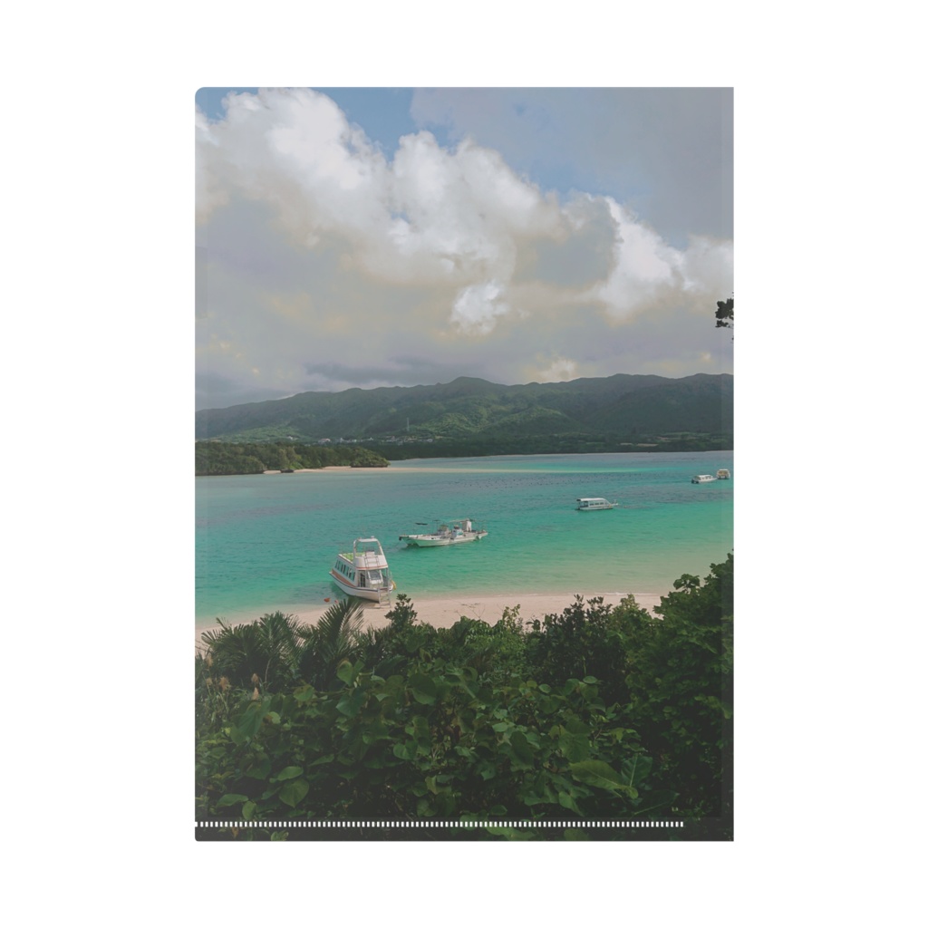 石垣島クリアファイル