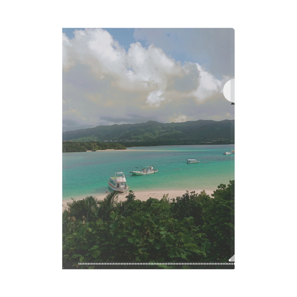 石垣島クリアファイル