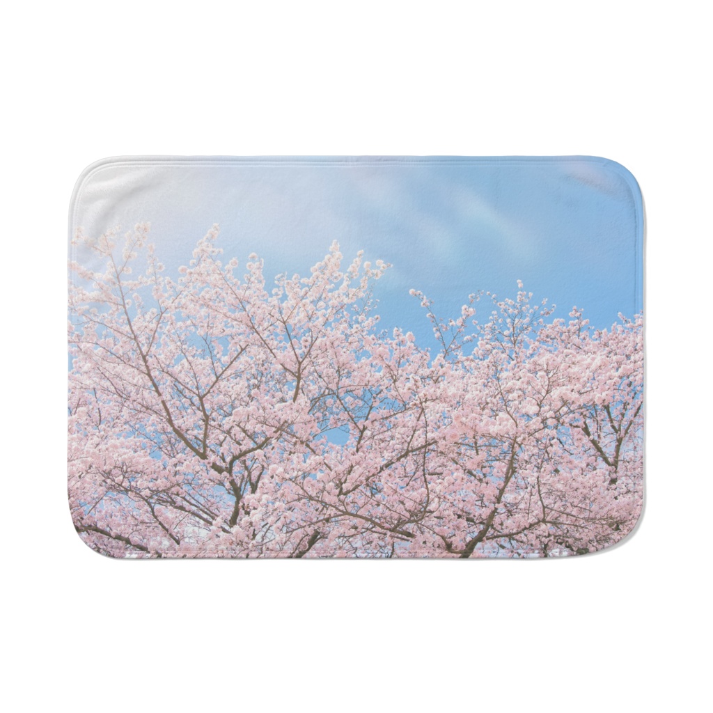 桜のブランケット