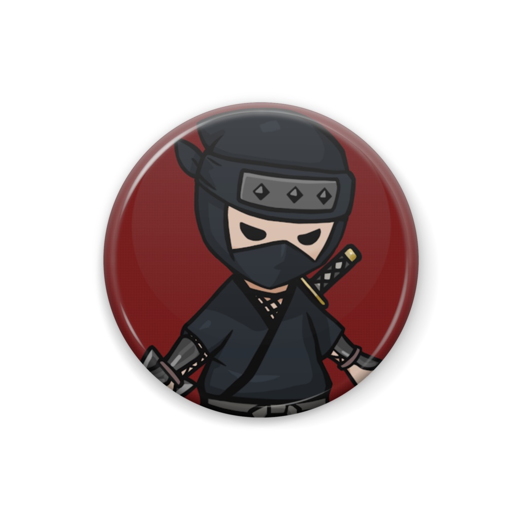 CryptoNinja 缶バッジ