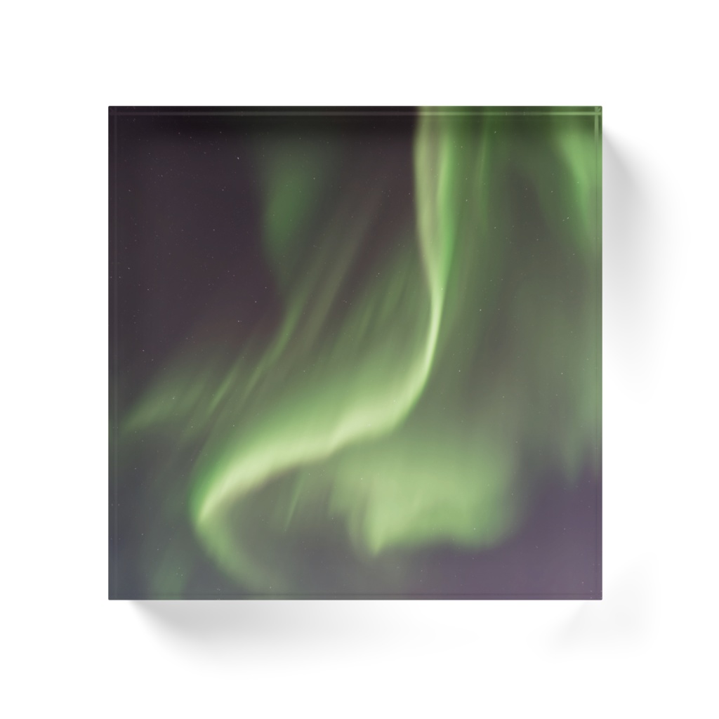 オーロラアクリルブロック