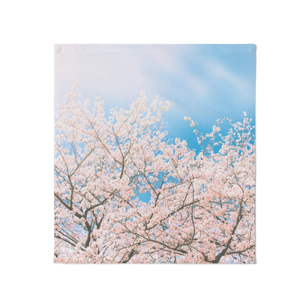 桜のタオル