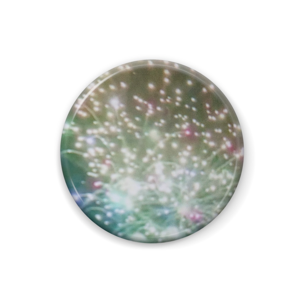 花火の缶バッジ