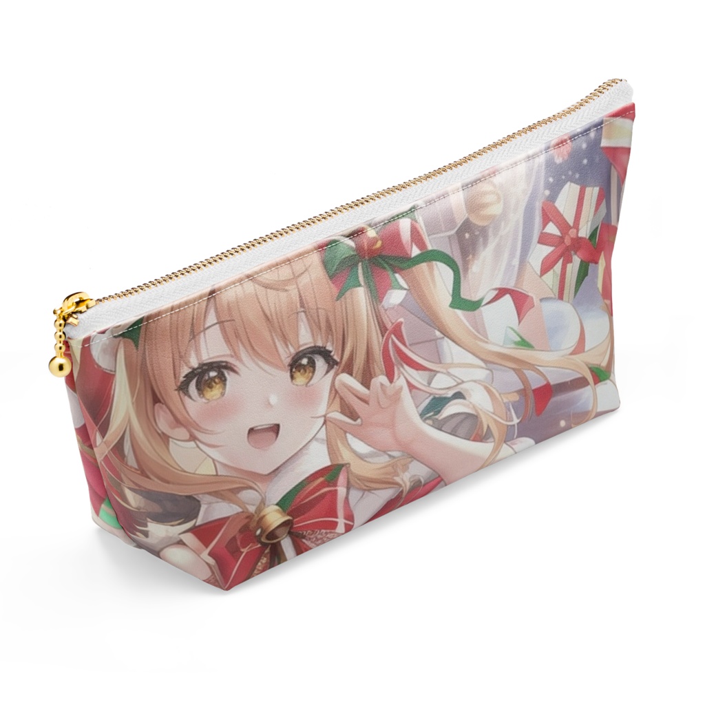 ポーチ - 長さ21.5cm / 高さ10cm - ホワイト