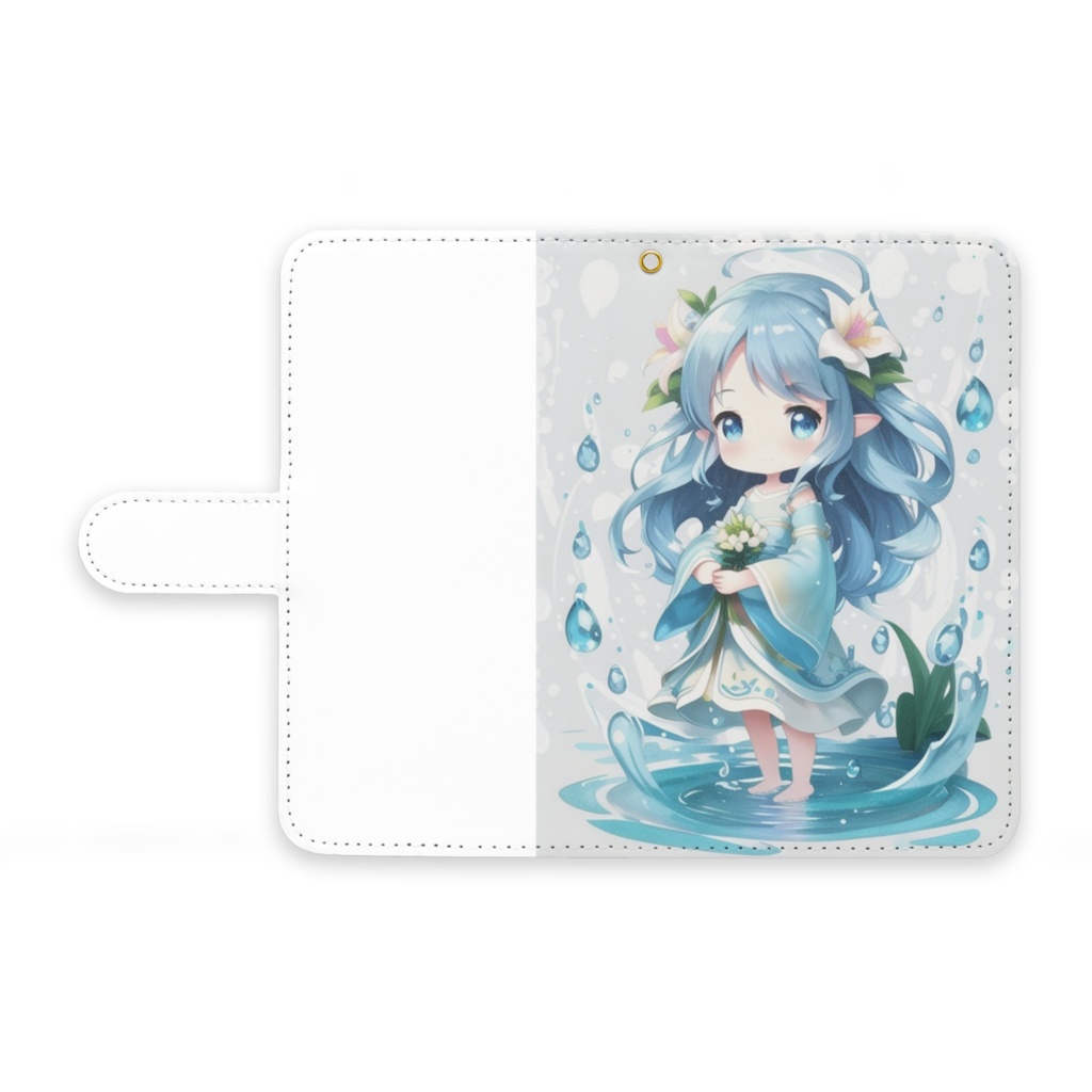 手帳型androidケース M 水の精霊の画像