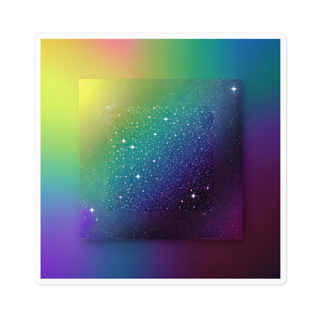 グラデーションステッカー