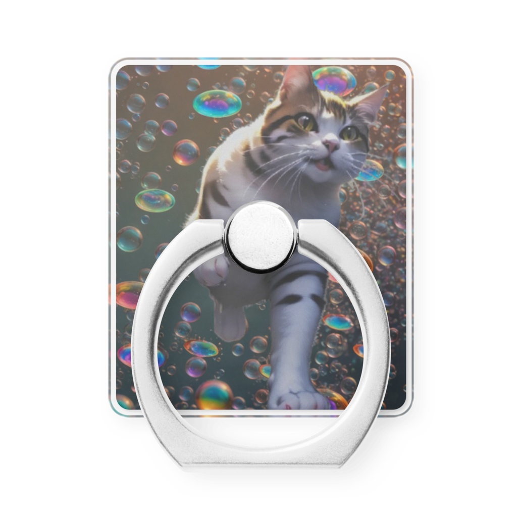 スマホリング　猫