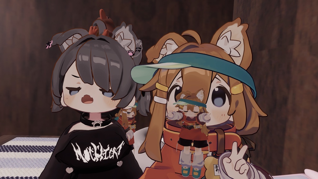 【体験版無料】任意のミニサブアバターを自身に追従、アニメーション/Doll Follow System【先行体験版】