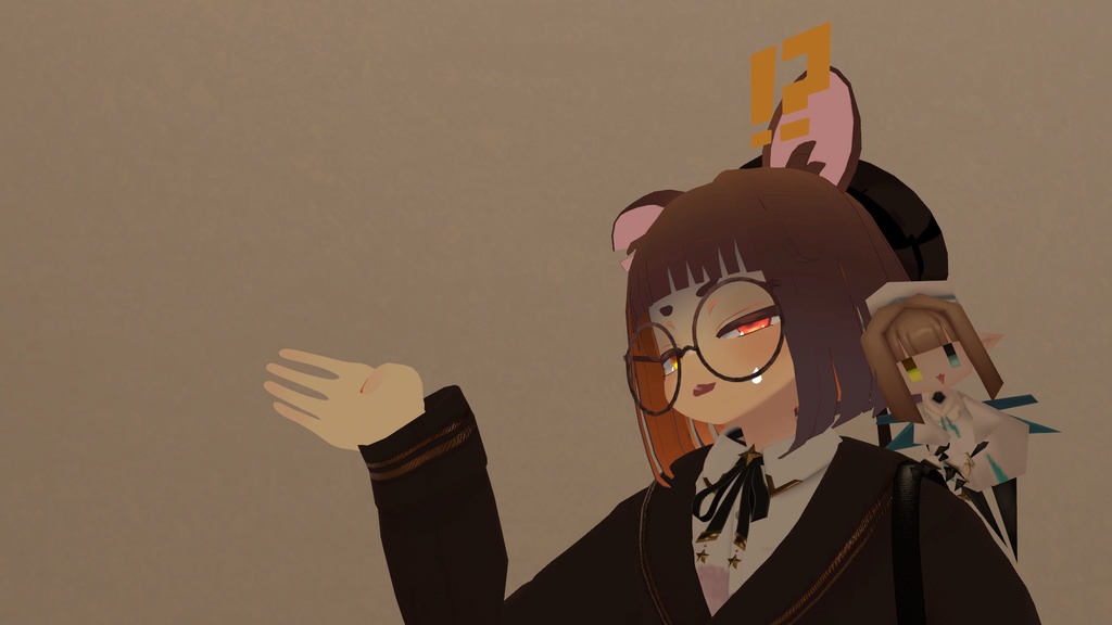 【MA対応】頭に手を当てるとジェスチャー変わるやつ