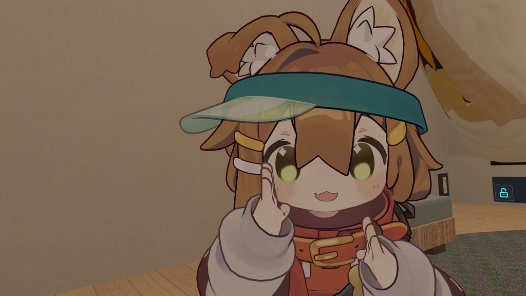 【MA対応】頭に手を当てるとジェスチャー変わるやつ