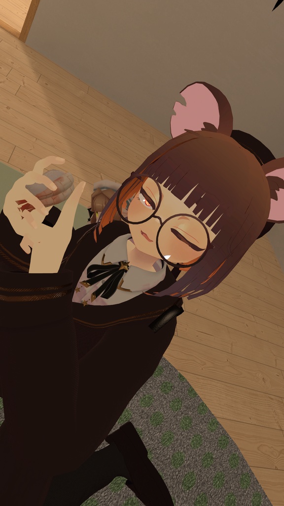 【MA対応】頭に手を当てるとジェスチャー変わるやつ