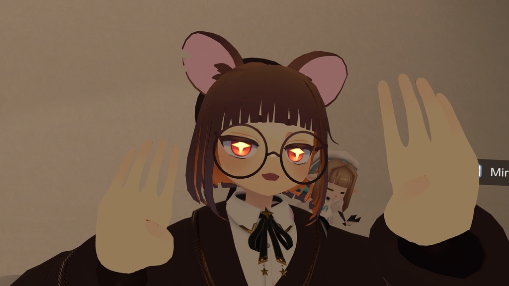 【MA対応】頭に手を当てるとジェスチャー変わるやつ