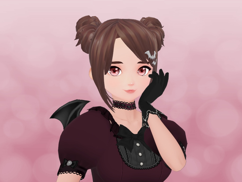 Bat-themed Imp Outfit インプワンピース