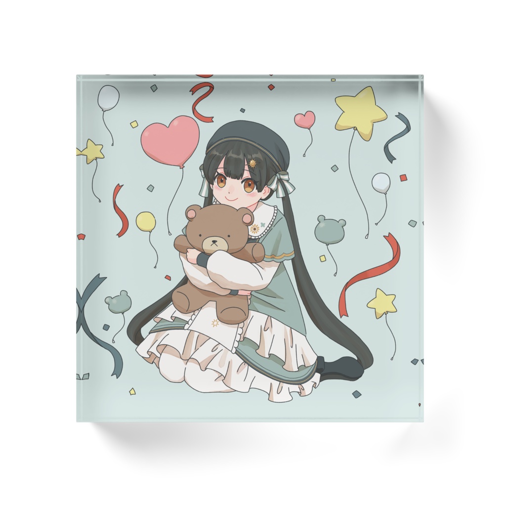 【誕生日記念】日野かろん アクリルブロック