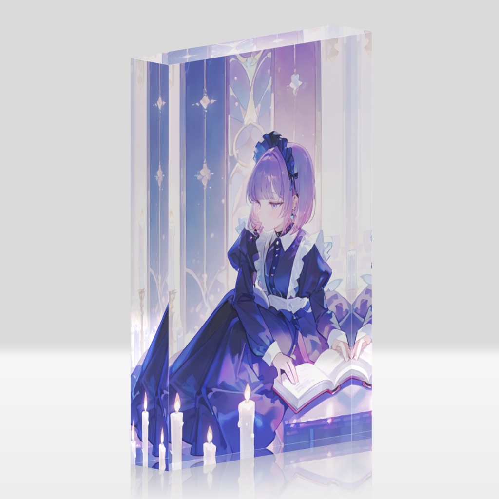 雪白なゆた ♡ アクリルブロック