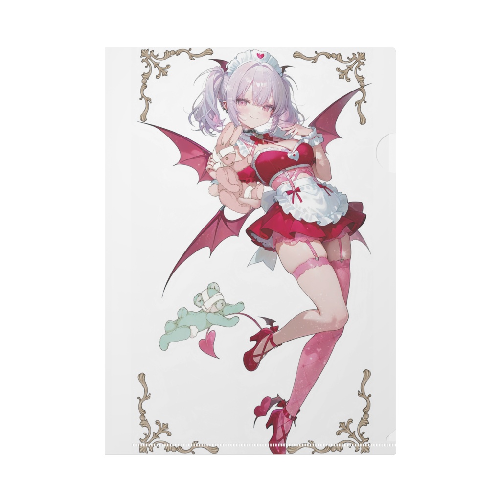 雪白なゆた ♡ クリアファイル