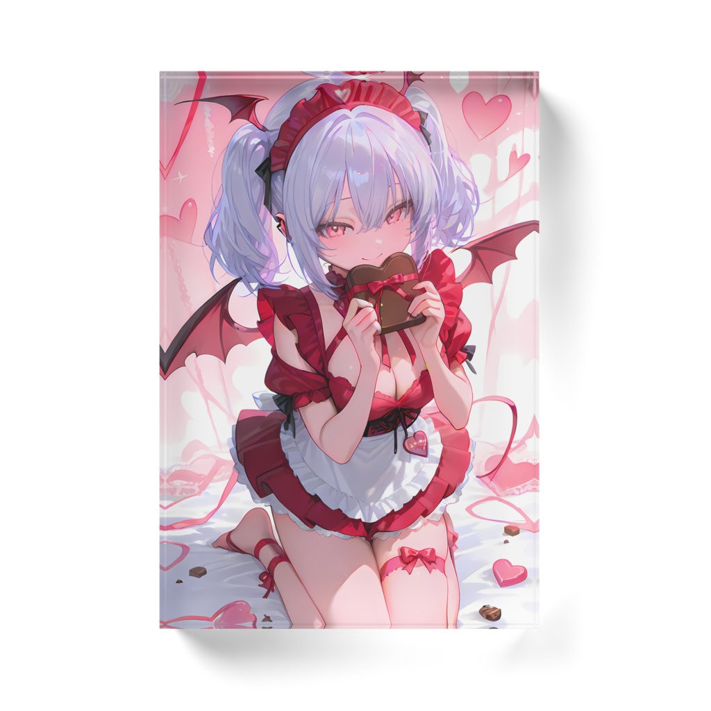 雪白なゆた ♡ アクリルブロック