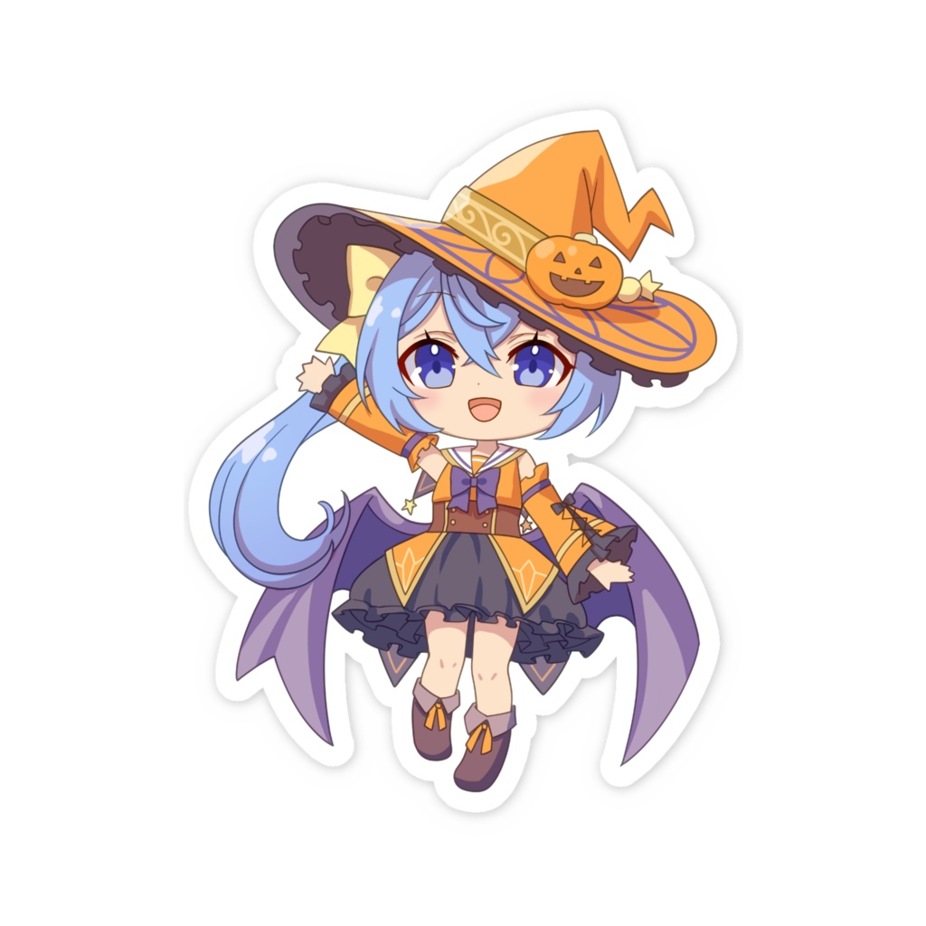 ハロウィン涼香ステッカー