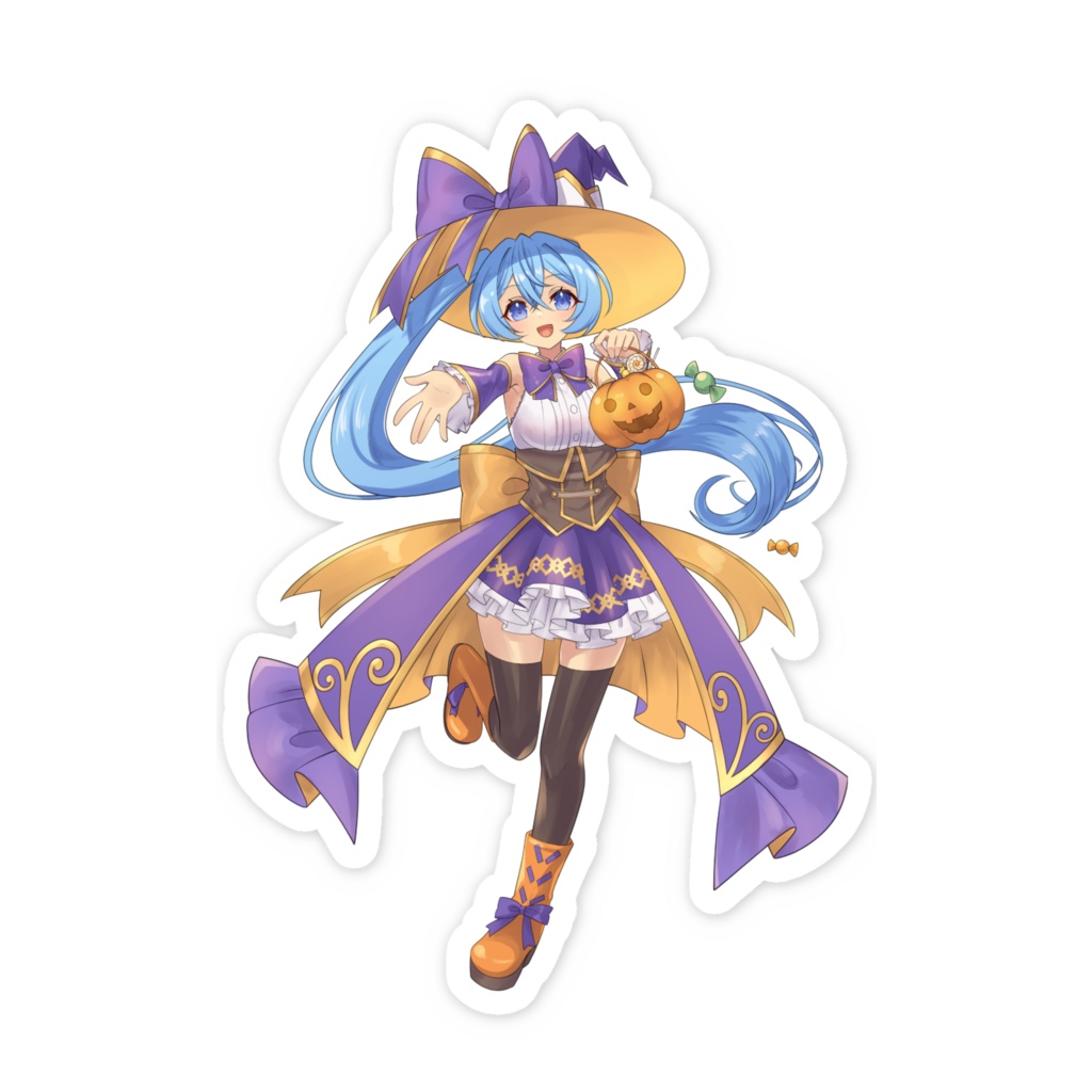 ステッカー 涼香ハロウィン2025衣装