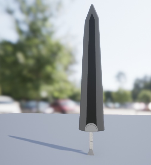 Guts Dragon Slayer GreatSword Game/VRC Ready FBX