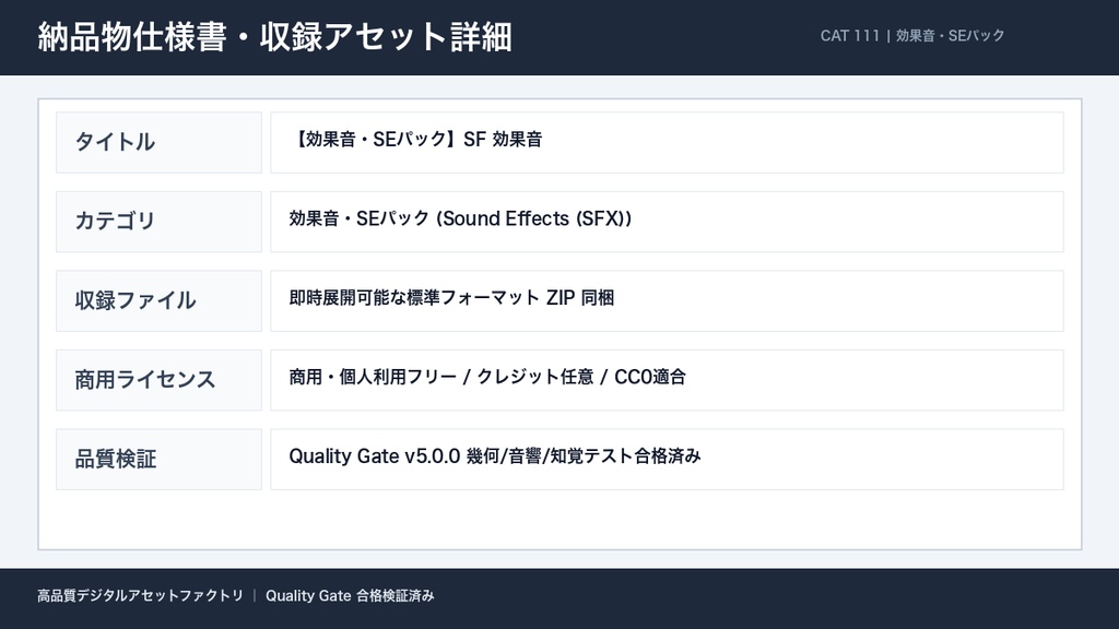 【効果音・SEパック】SF 効果音