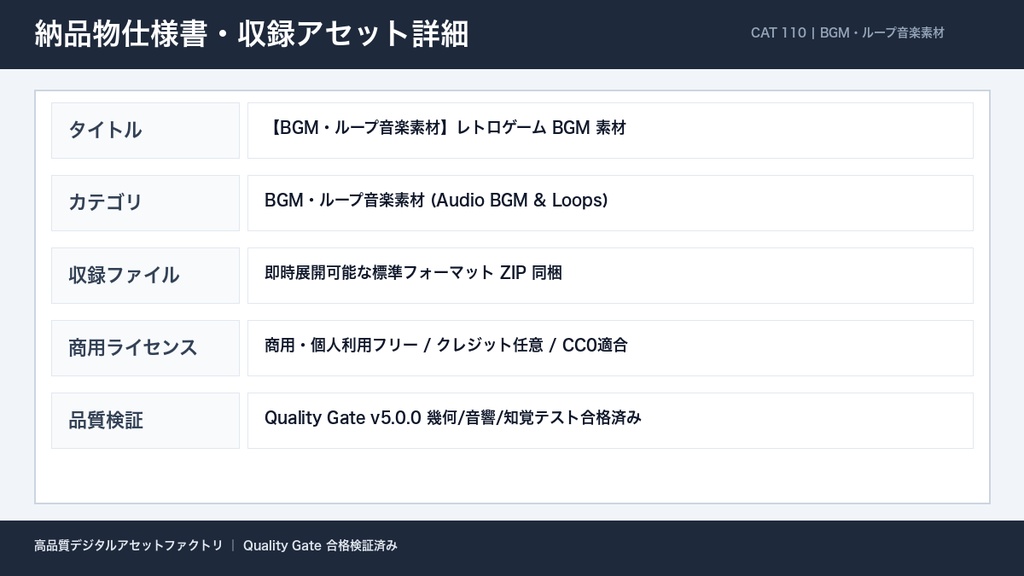 【BGM・ループ音楽素材】レトロゲーム BGM 素材