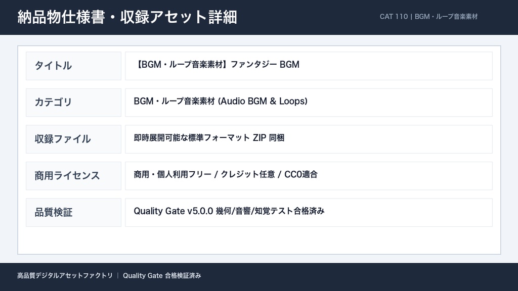 【BGM・ループ音楽素材】ファンタジー BGM