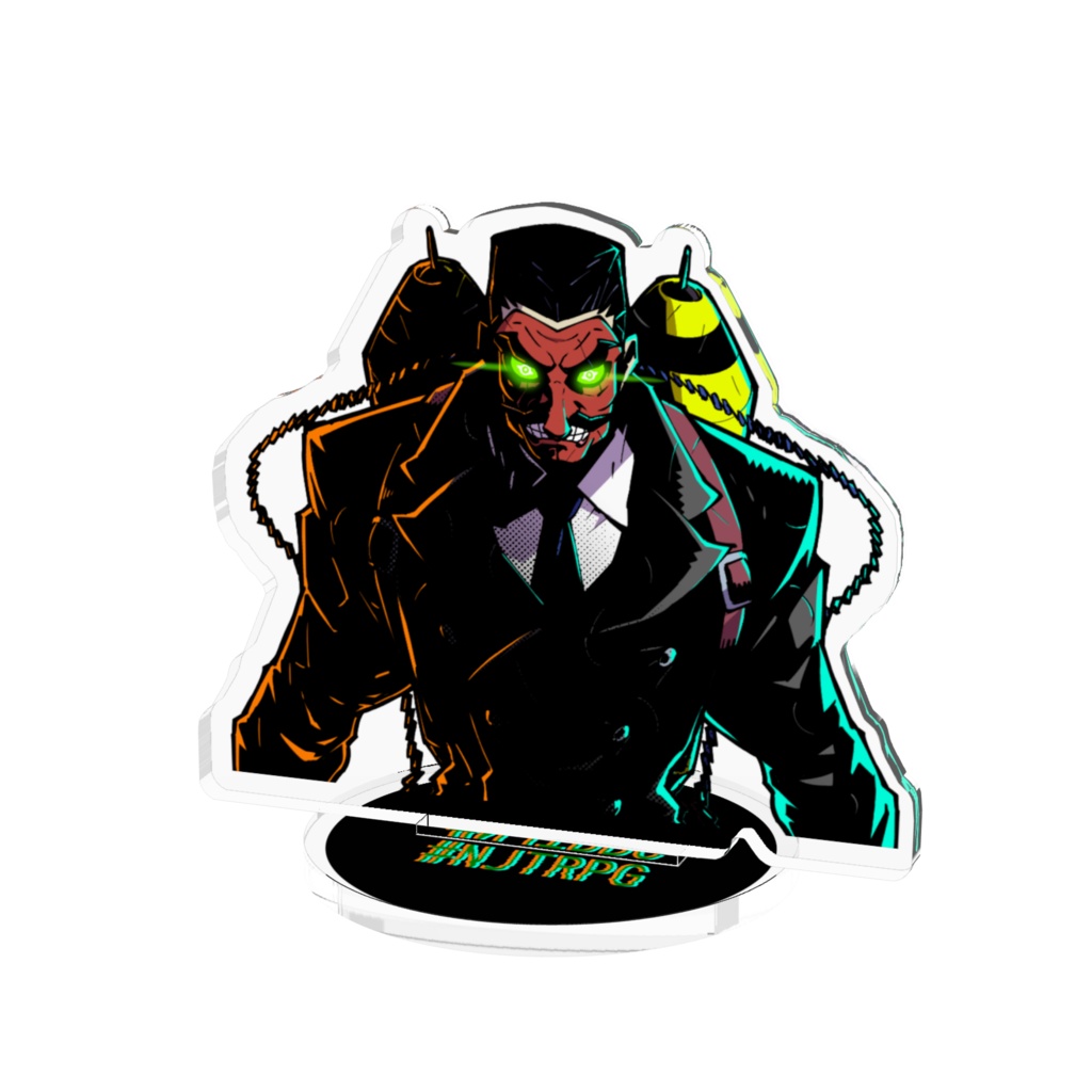 非公式 ヤクザ天狗 アクリルスタンド ニンジャスレイヤーtrpg Gidaイラストレイシヨン Gida0730 Booth