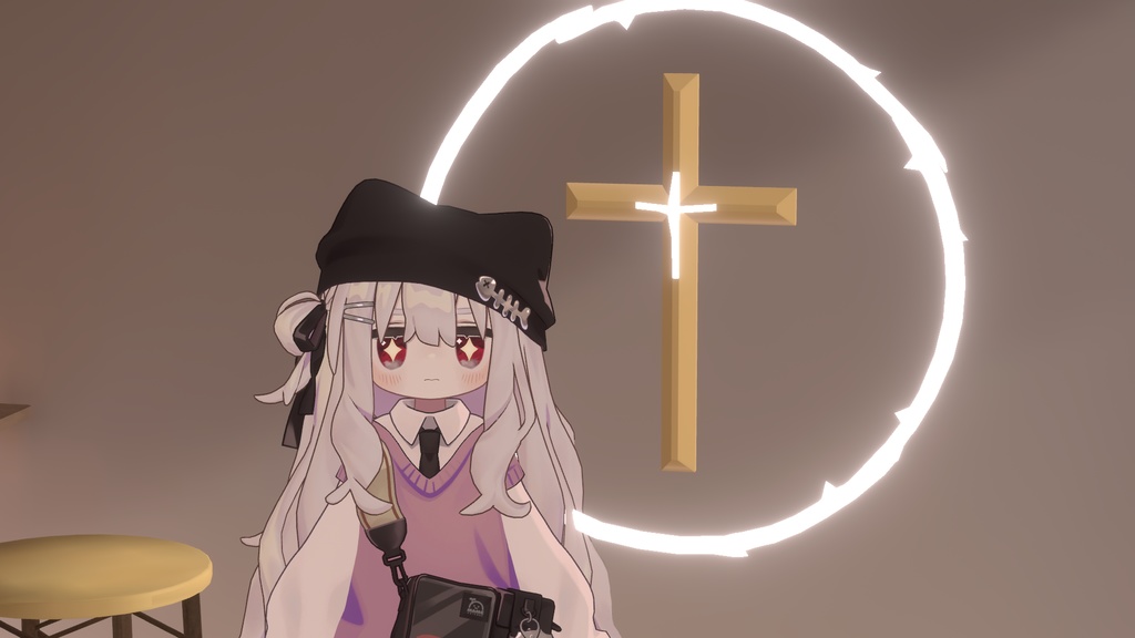 【Free/3D】 The Cross/十字架/십자가 and crown of thorns