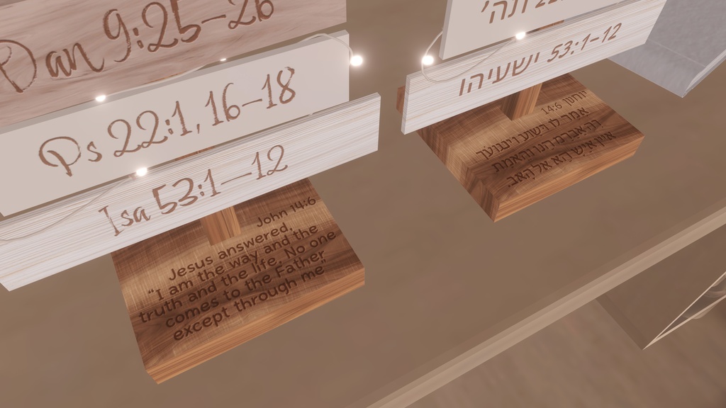 【Free/3D】The Messiah Has Come! _ クリスマス/聖誕祭/christmas tree/mini tree