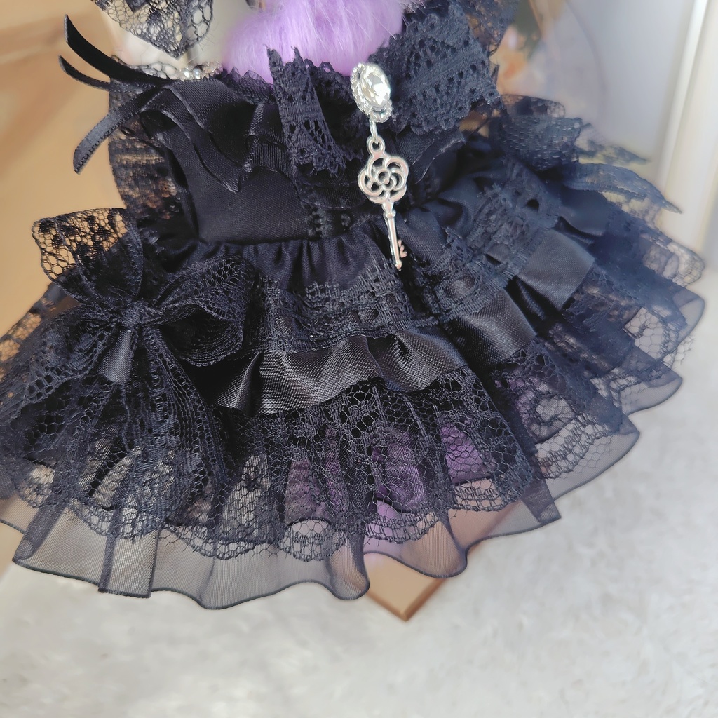 №11-02 BLACKチェーン ゴスロリ いつぬい ぬい服