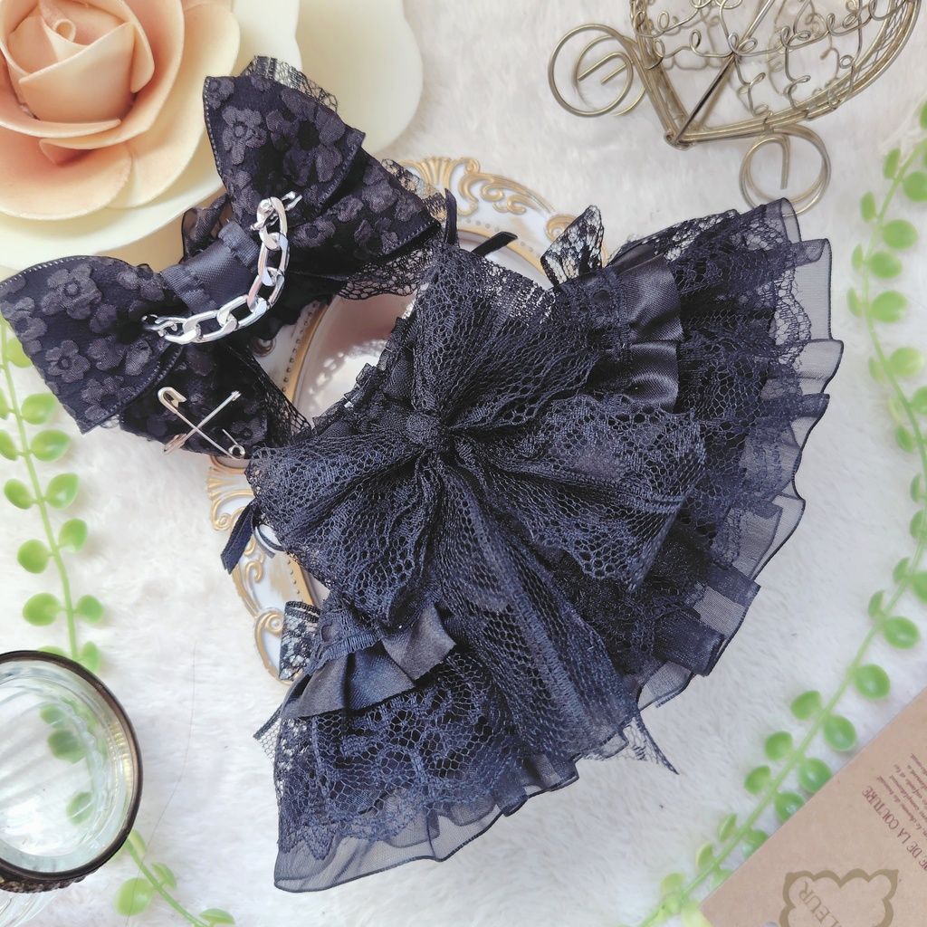 №11-02 BLACKチェーン ゴスロリ いつぬい ぬい服