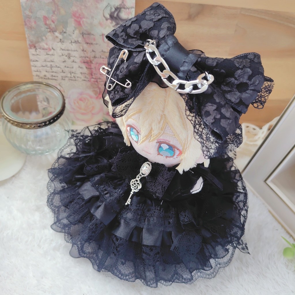 №11-02 BLACKチェーン ゴスロリ いつぬい ぬい服