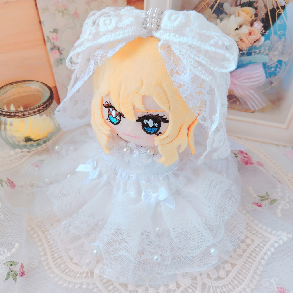 №B03-03 【特別価格】ウェディング ショートヴェール ドレス いつぬい ぬい服