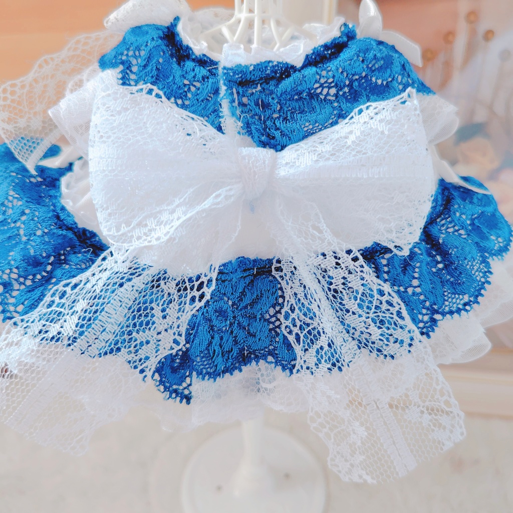№B05-12 ハーフボンネット ダークブルー ドレス いつぬい ぬい服