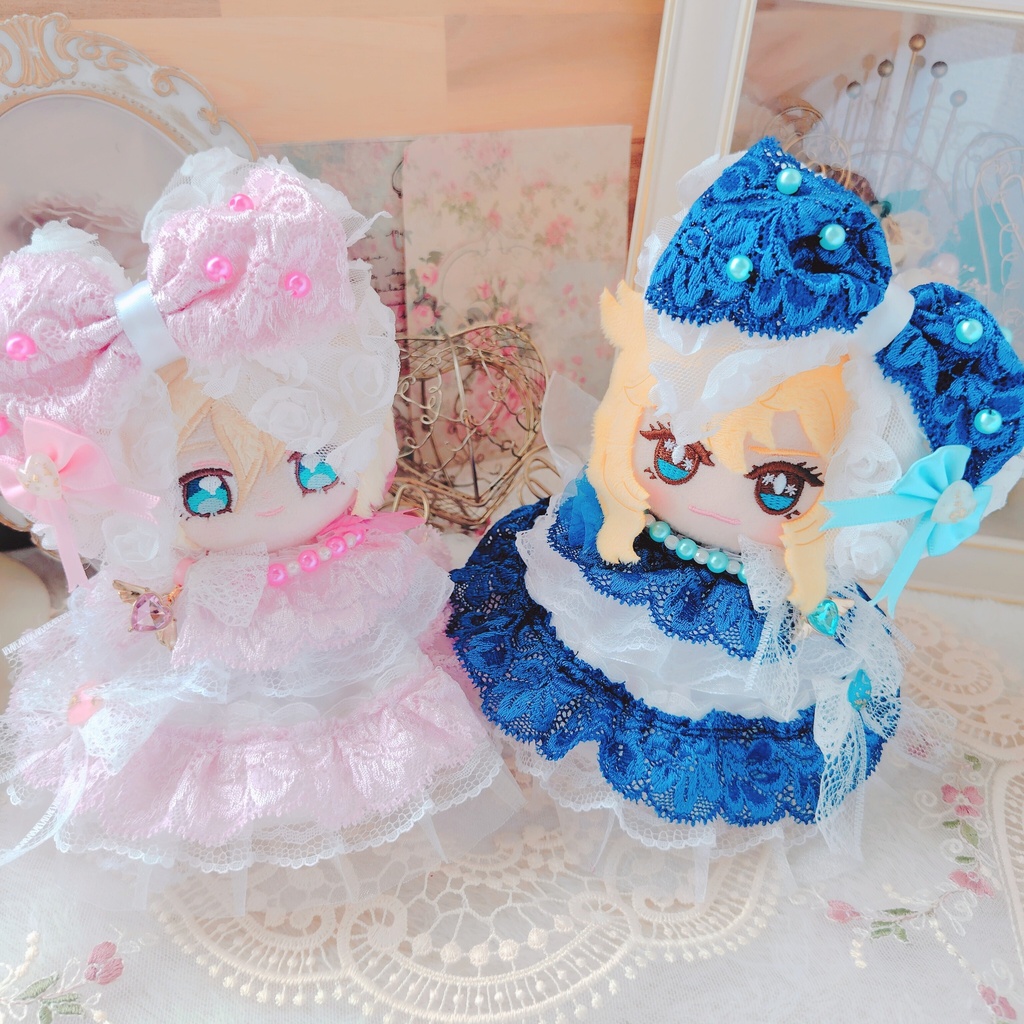 【色違いコーデ】いつぬい ドレス ぬい服