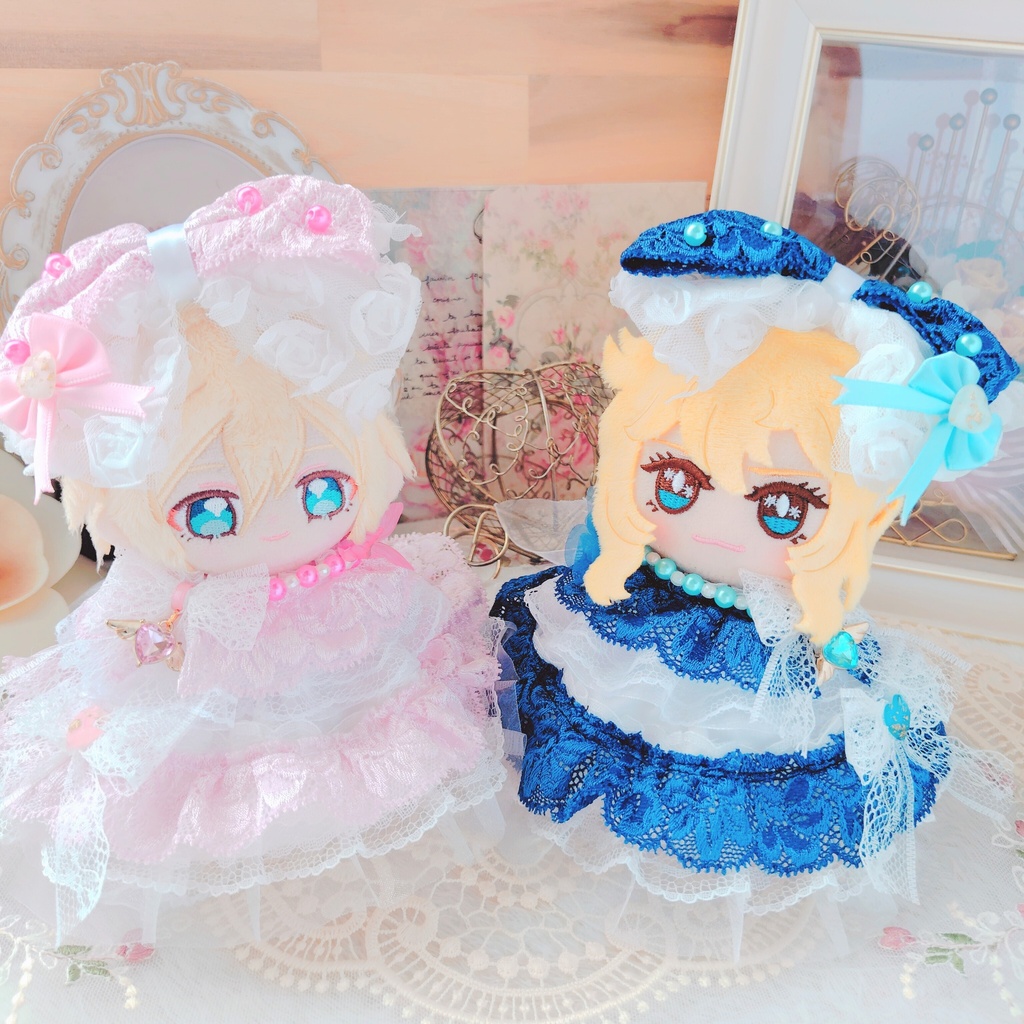【色違いコーデ】いつぬい ドレス ぬい服
