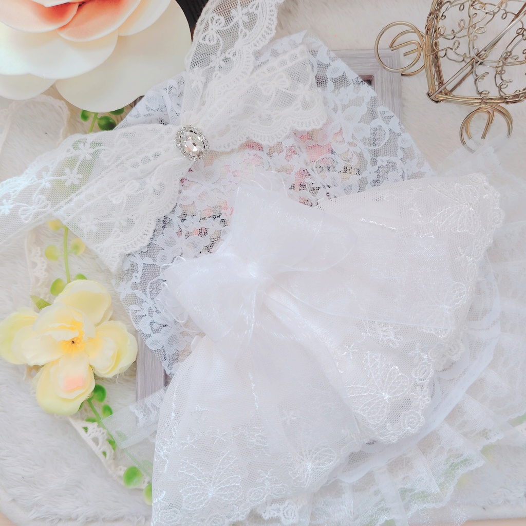 №B06-13 ロングヴェール ウェディング ドレス いつぬい ぬい服