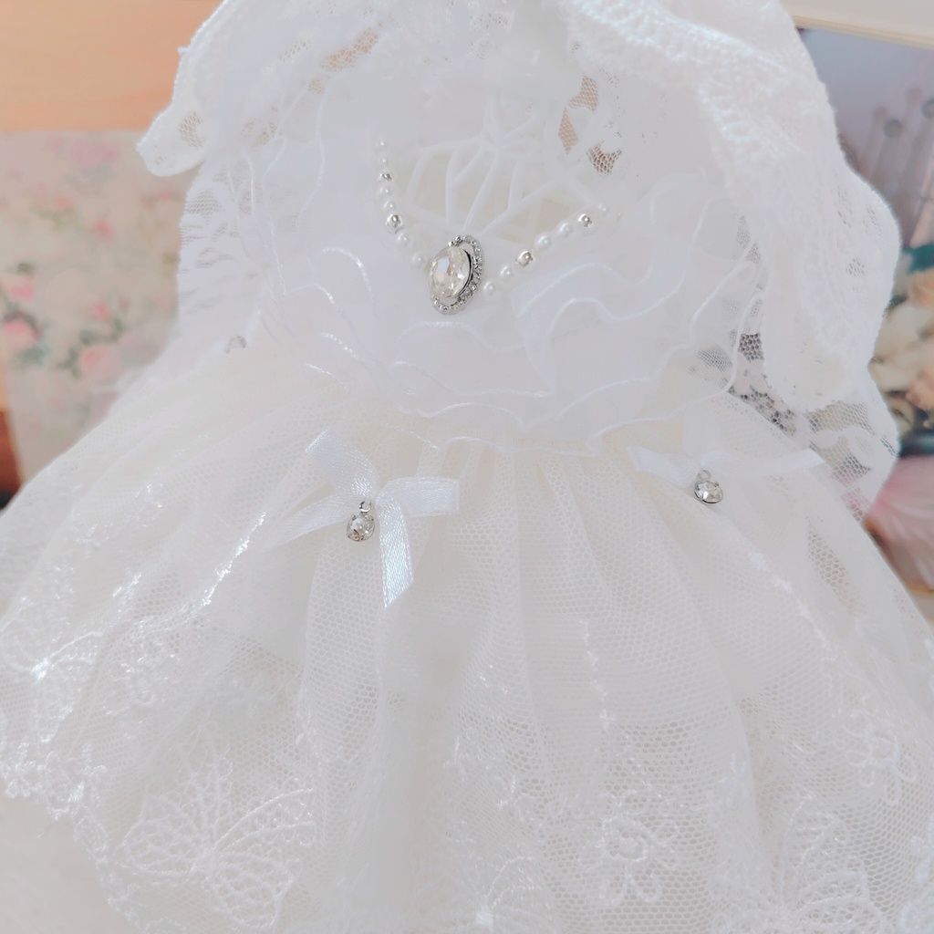 №B06-13 ロングヴェール ウェディング ドレス いつぬい ぬい服