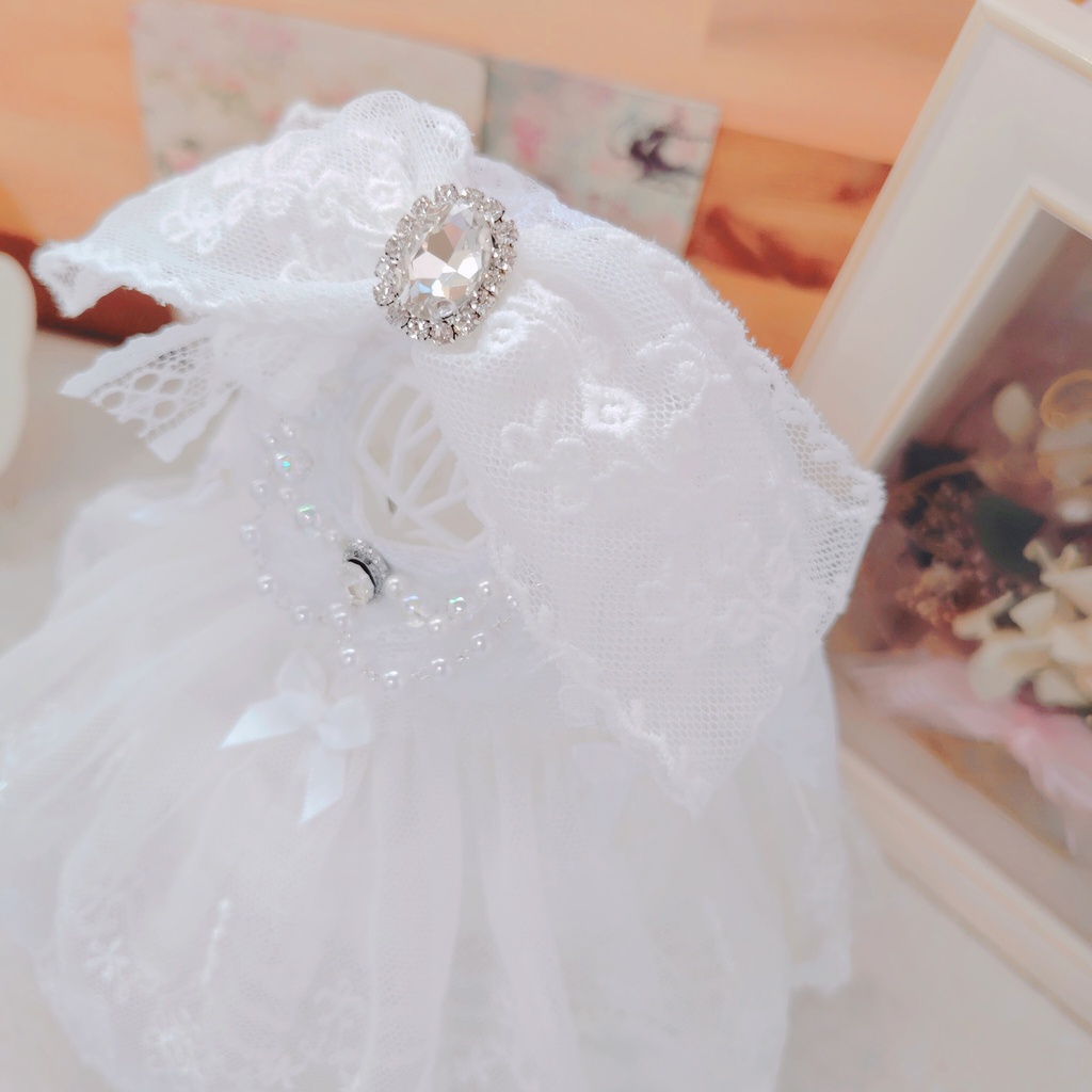 №B06-14ドレス ロングヴェール ウェディング いつぬい ぬい服