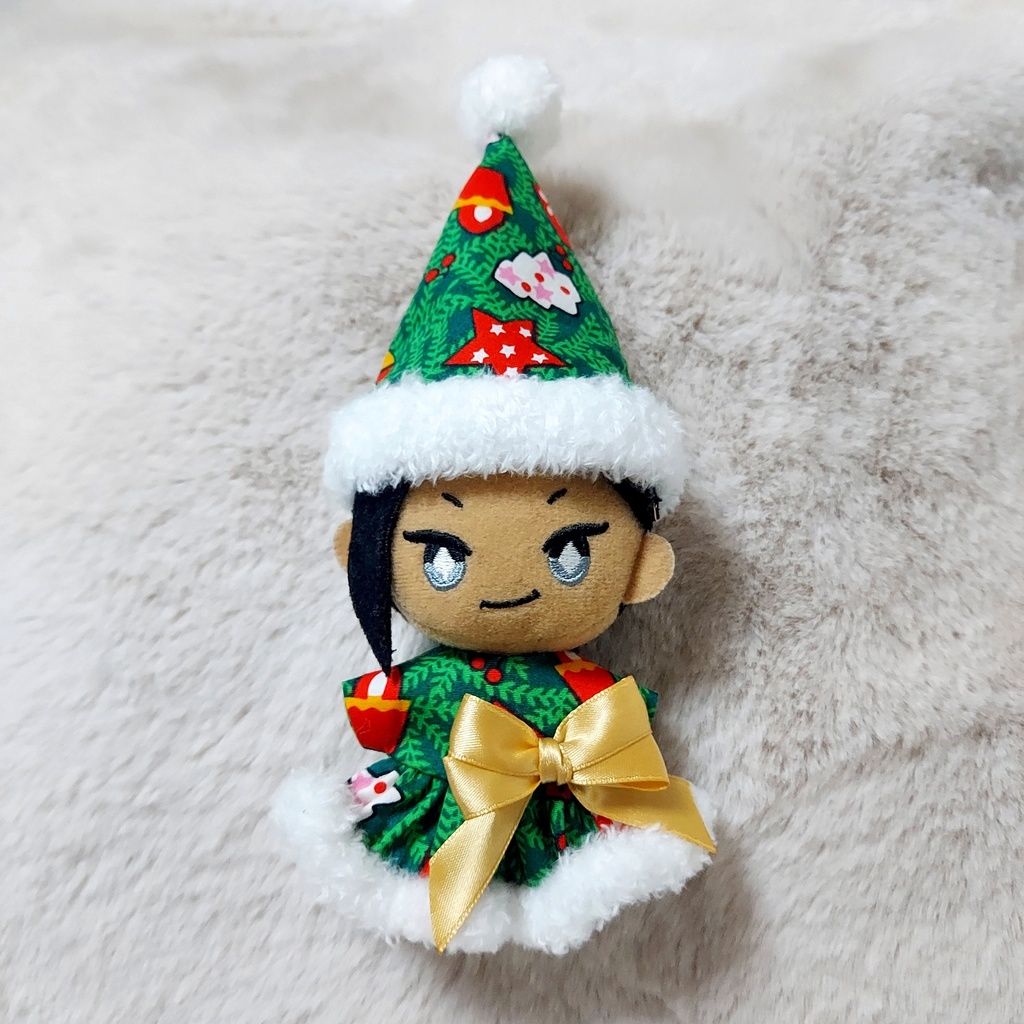 10cmぬい ぬい服 クリスマスコスチューム
